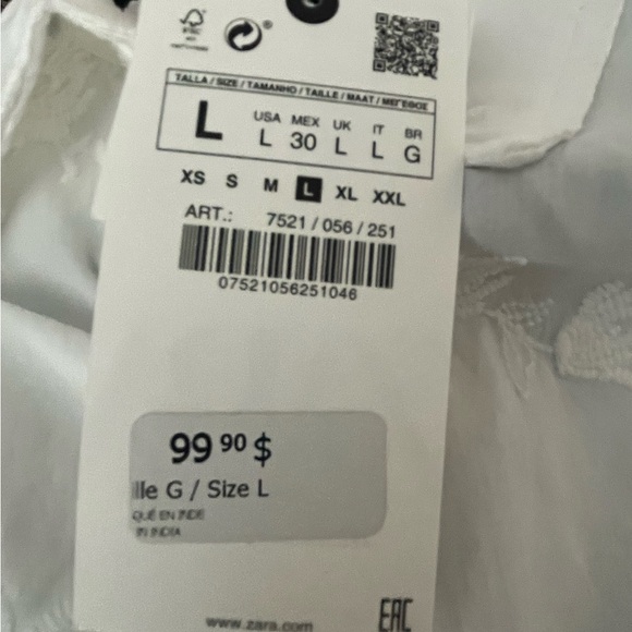 Zara Embroidered Alabama Dress - Picture 11 of 11